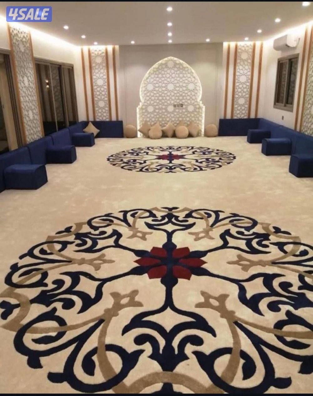 تفصال و تنجيد مساند ومراكي بغلي وسعودي بيع سجاد تركيب سجاد نقش يدوي8