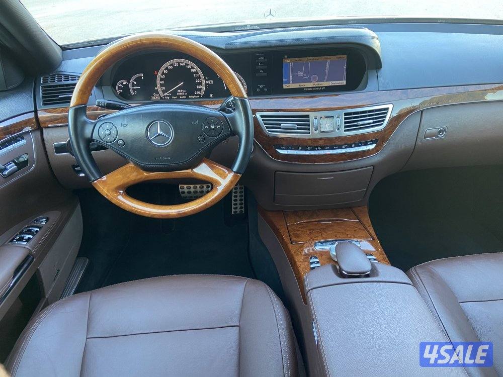 مرسيدس S350 لارج _موديل 2012 بحاله نادره _صبغ الوكاله6