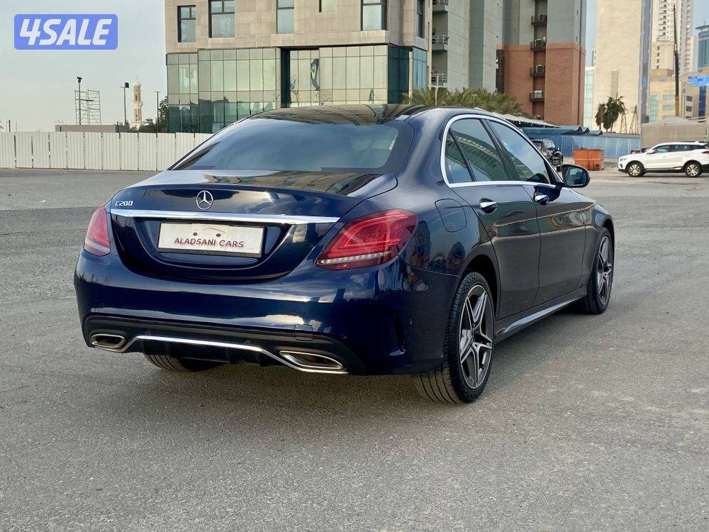 مرسيدس C200كت AMG موديل /2019 وارد الوكاله اعلي درجه1