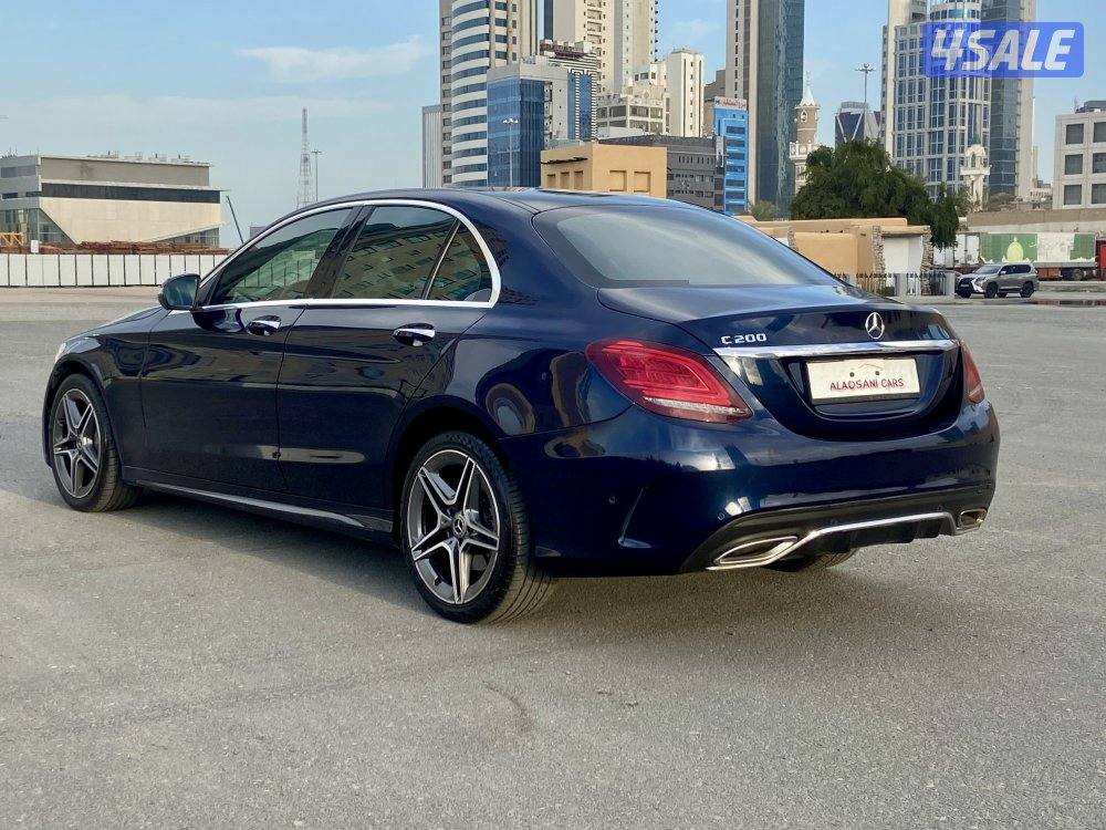 مرسيدس C200كت AMG موديل /2019 وارد الوكاله اعلي درجه3