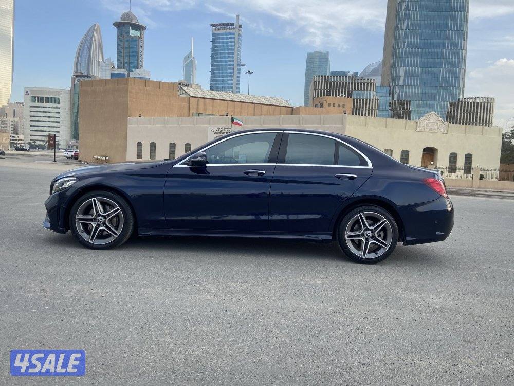 مرسيدس C200كت AMG موديل /2019 وارد الوكاله اعلي درجه8