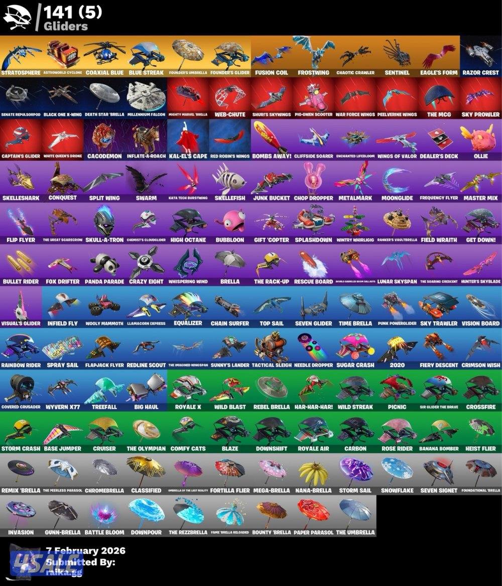 حساب فورت نايت شيطون 177سكن4