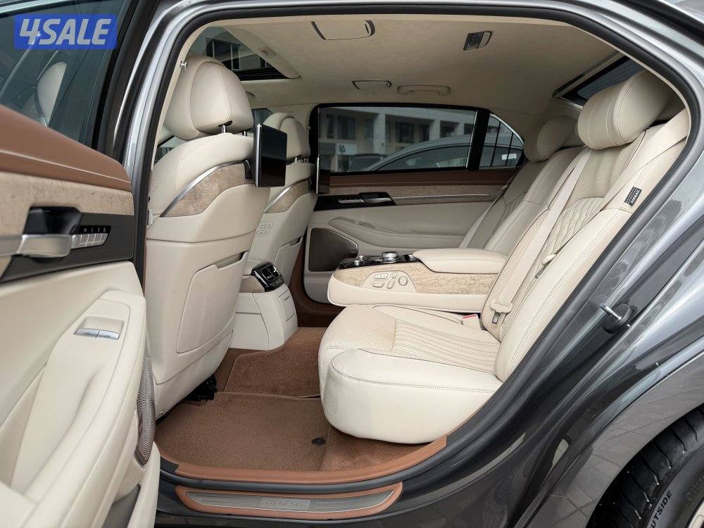 جنسيس G90 موديل 2021 عداد 62 الف وكالة كامل المواصفات تحت الكفالة2