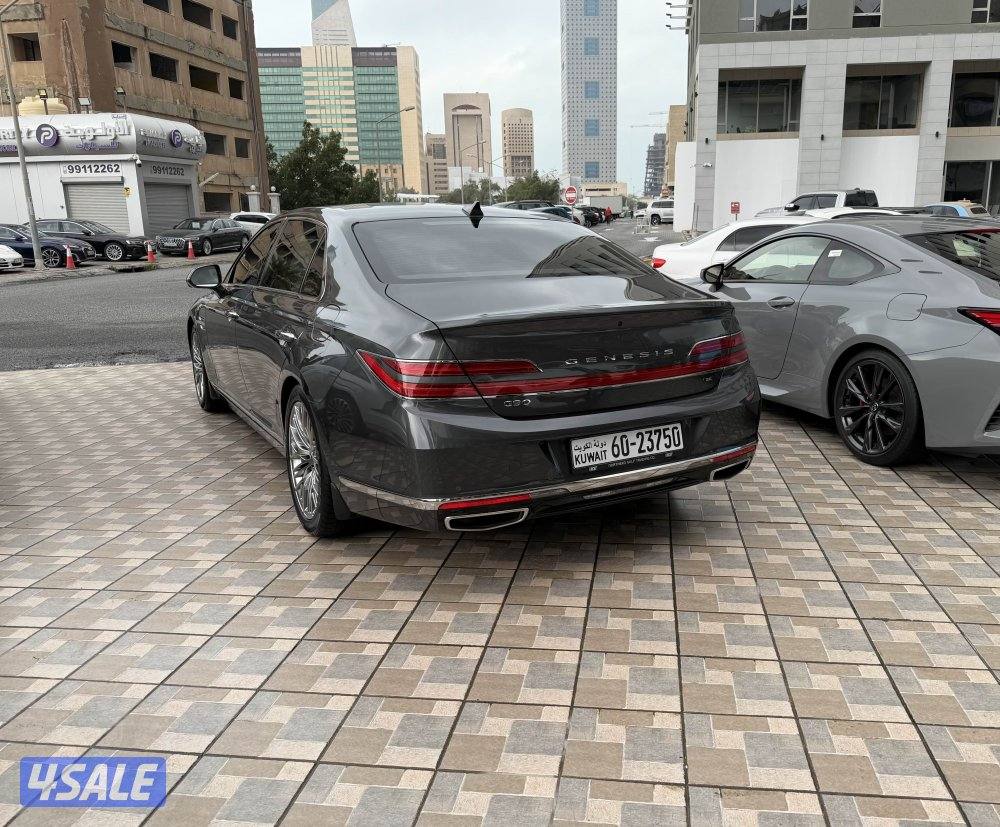 جنسيس G90 موديل 2021 عداد 62 الف وكالة كامل المواصفات تحت الكفالة3