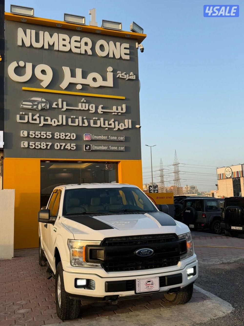 للبيع وانيت F150  موديل 2020 صبغ الوكالة بالكامل3