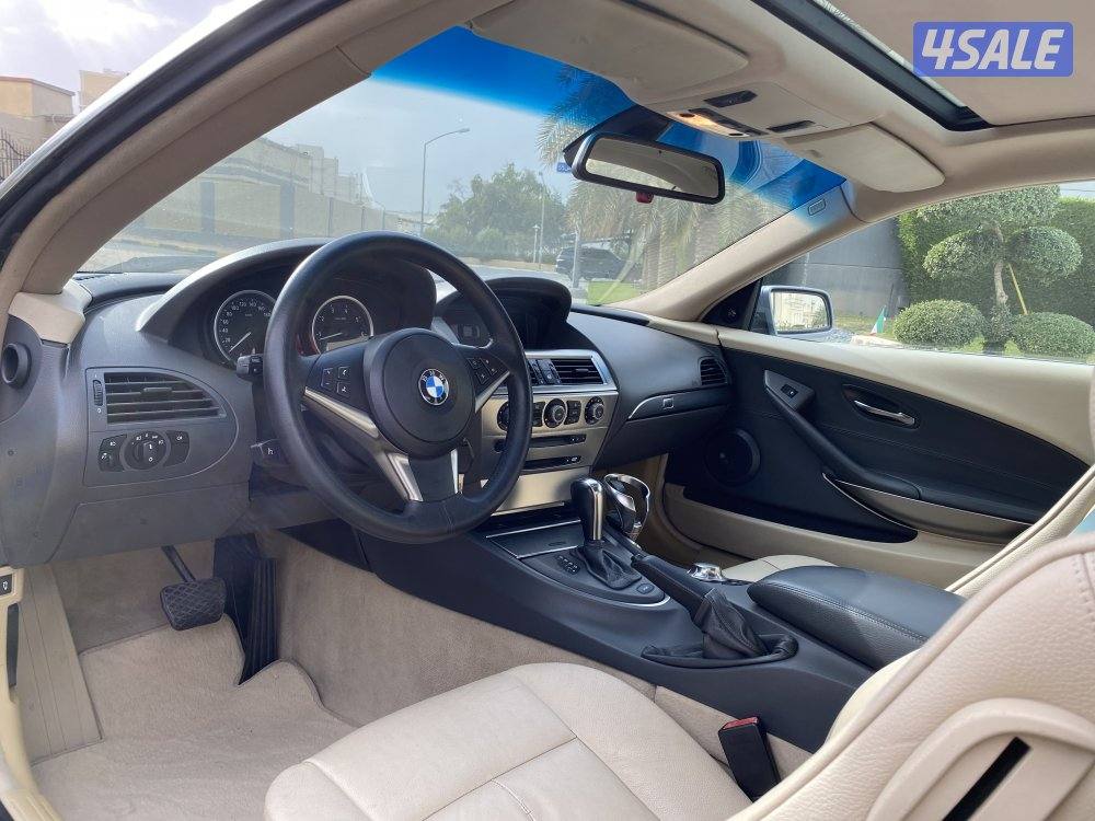 بي ام دبليو 645 عداد 80 الف صبغ الوكالة6