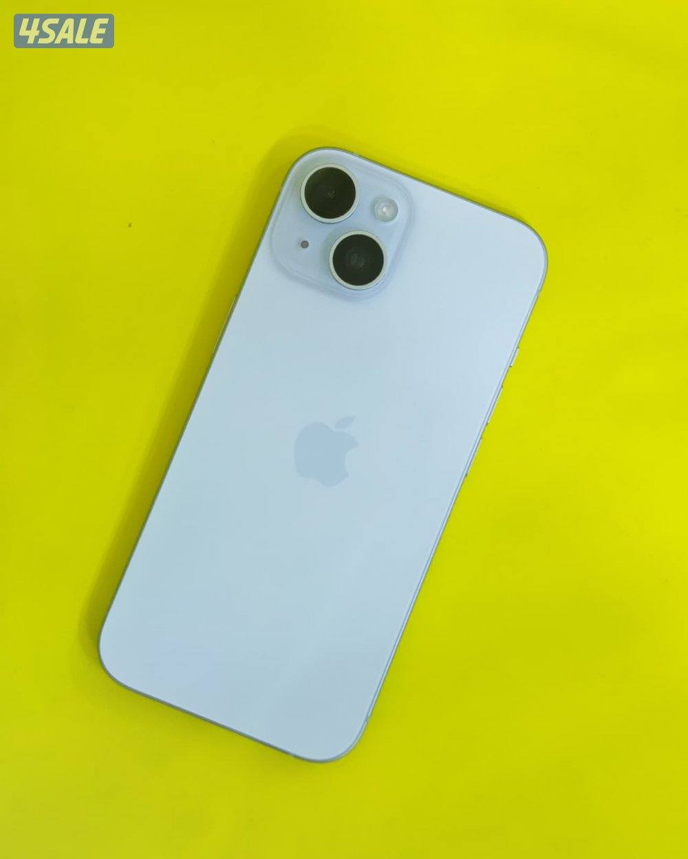 iPhone 15 128GB Blue – 79% ايفون 15 لون أزرق مستعمل نظيف0