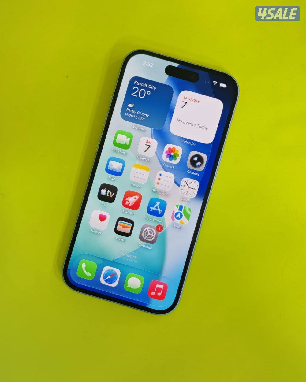 iPhone 15 128GB Blue – 79% ايفون 15 لون أزرق مستعمل نظيف7