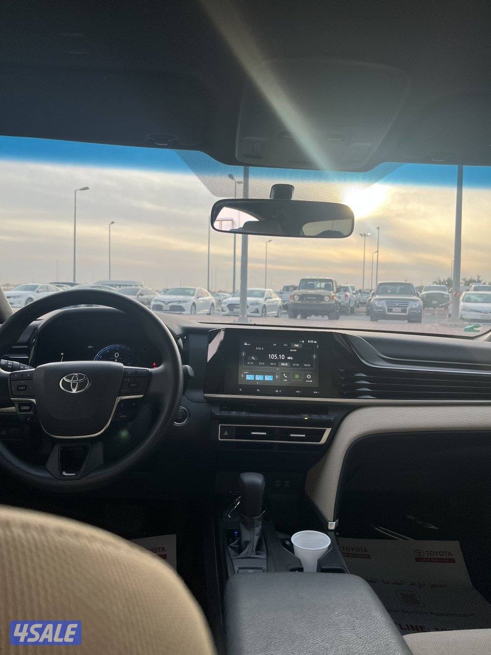 كامري 2025 بحالة الوكاله عداد 16 الف2
