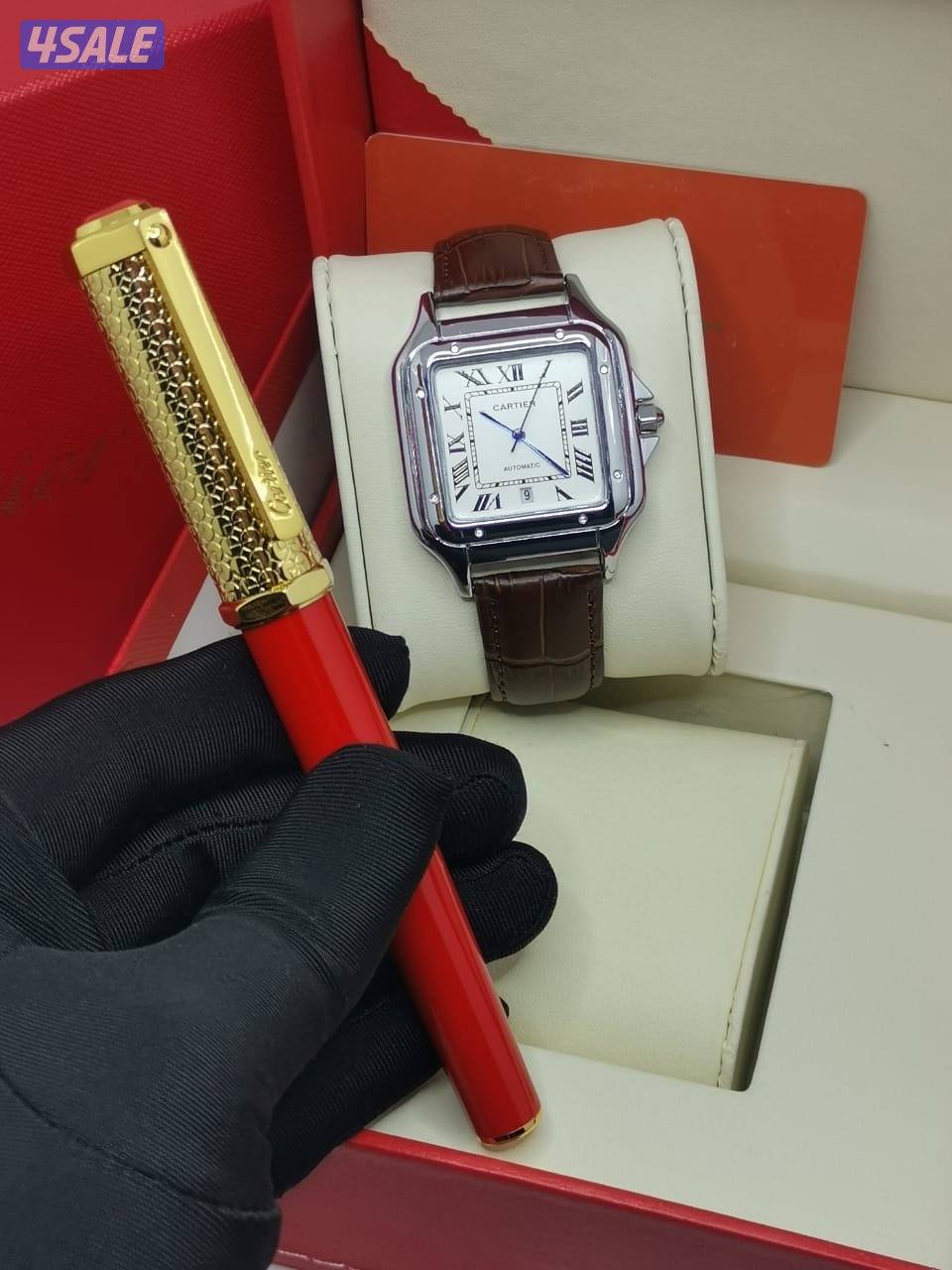 اطقم ساعة مع القلم  رسمية1