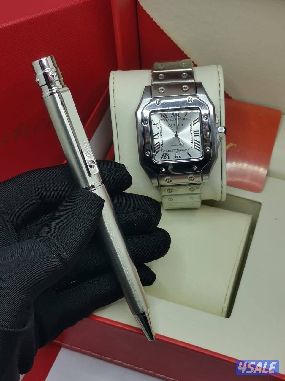 اطقم ساعة مع القلم  رسمية2