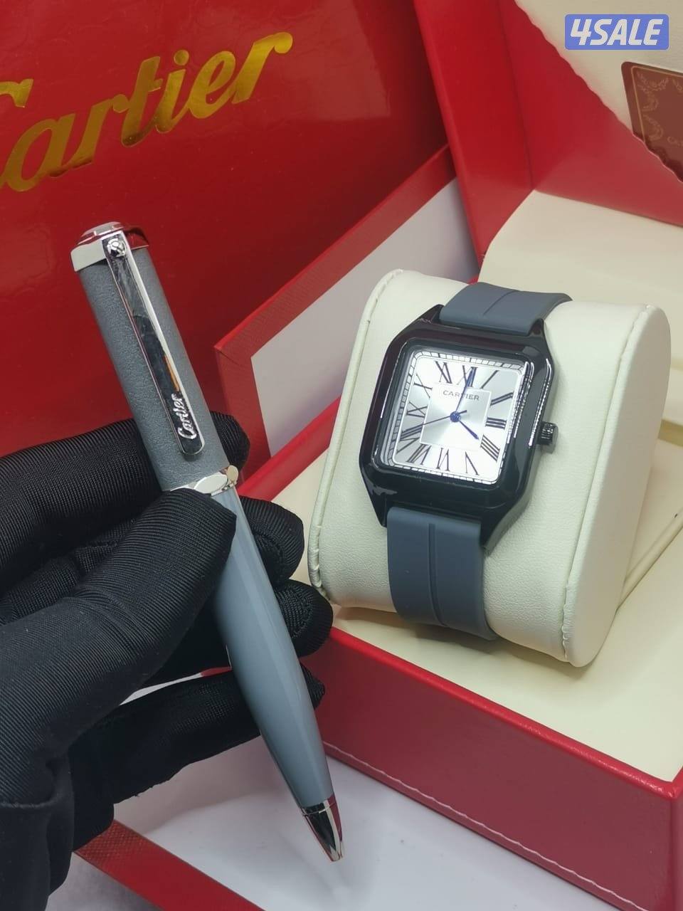 اطقم ساعة مع القلم  رسمية10