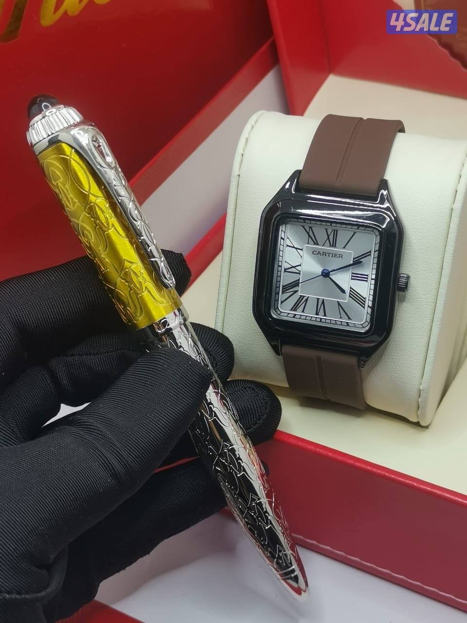 اطقم ساعة مع القلم  رسمية15