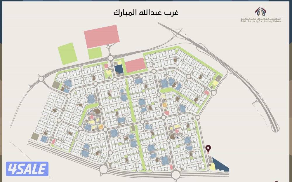 للبيع فيلا في غرب عبدالله المبارك0