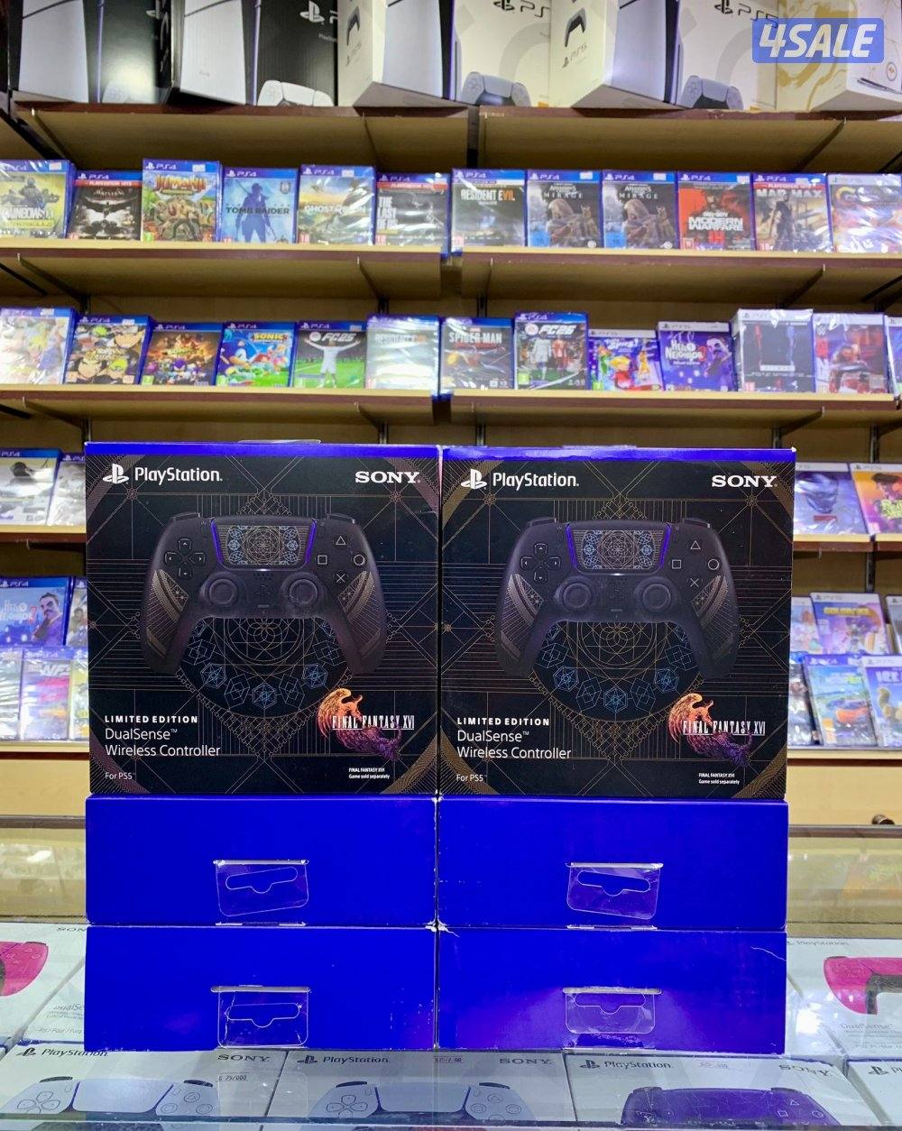 عندك أجهزه بلاستيش 4 و5 واكس بوكس سريس وناتيندوا واشرطه نشتري2