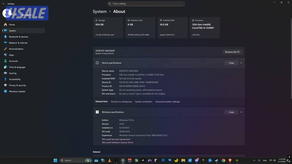 Pc gaming نظيف ما يشتكي من حاجه1