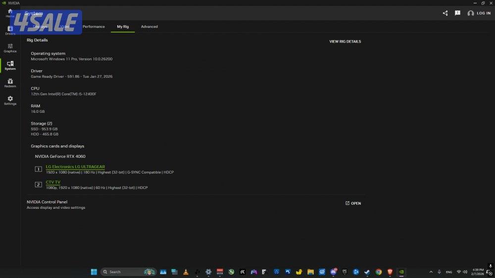 Pc gaming نظيف ما يشتكي من حاجه2