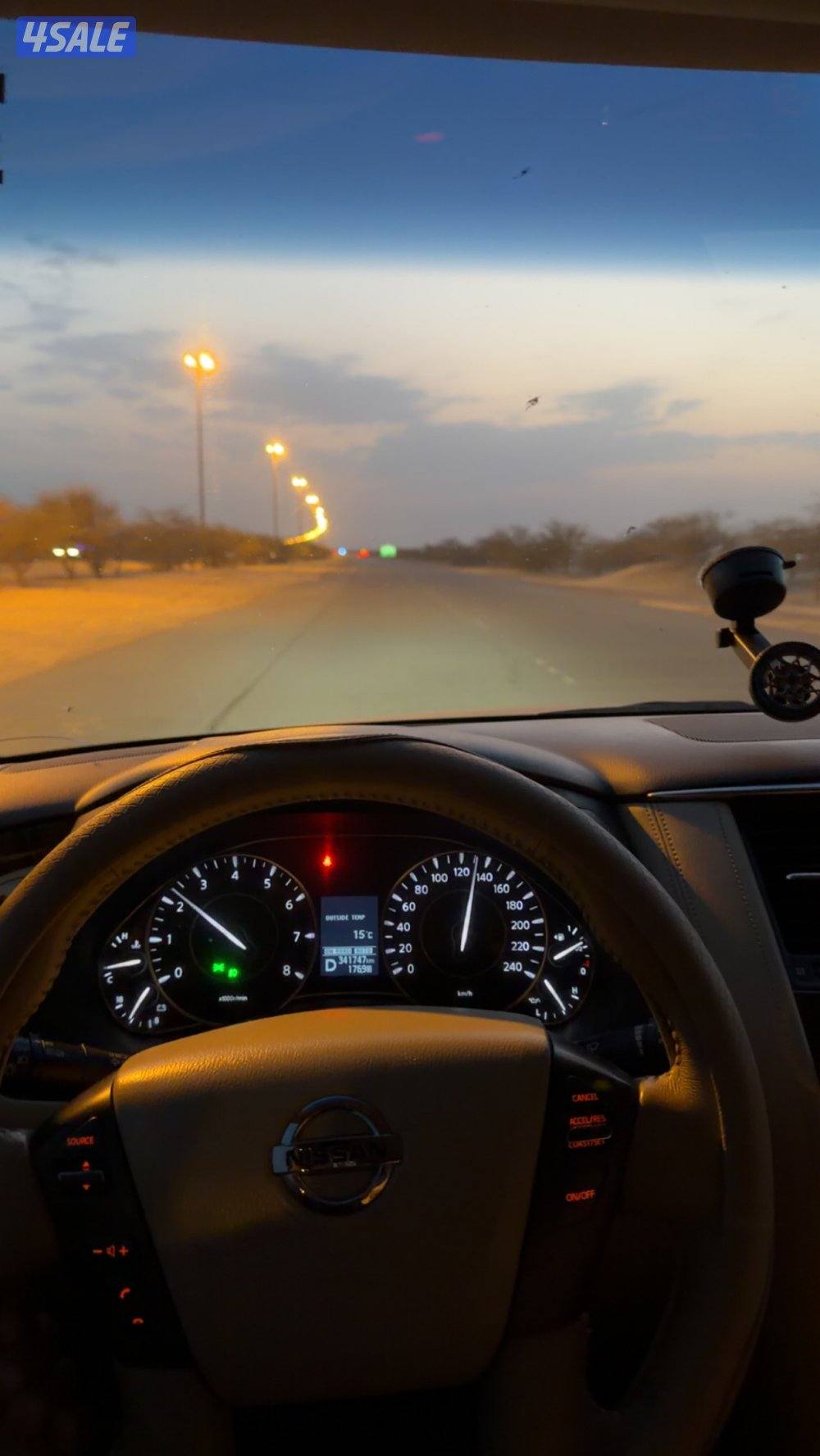 للبيع باترول se ٢٠١٤ عداد ٣٤٢ الف صبغ وكاله بالكامل2