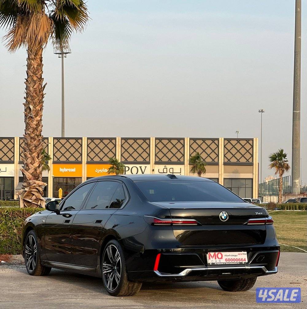 بي ام دبليو 740 بحاله الوكاله عداد 39 الف4