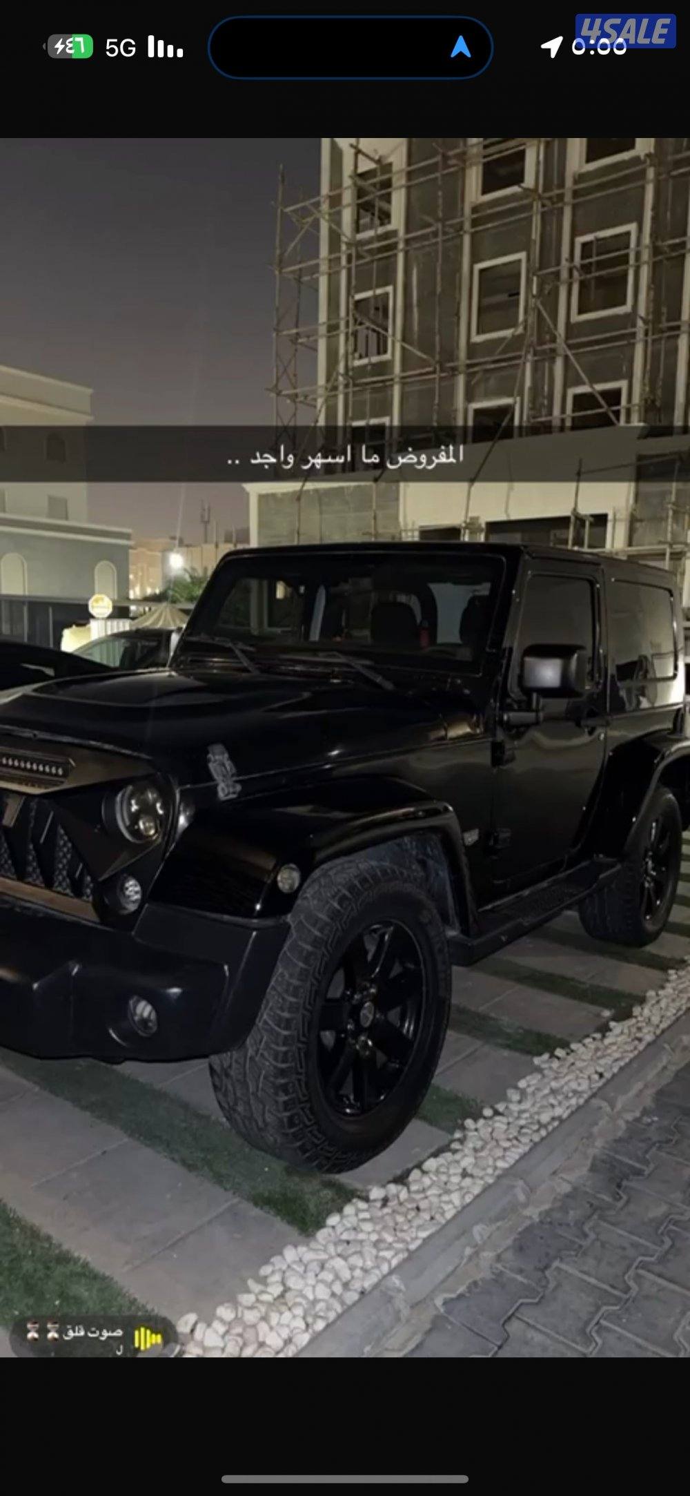 بيع رانجلر ٢٠١١ مكينه0