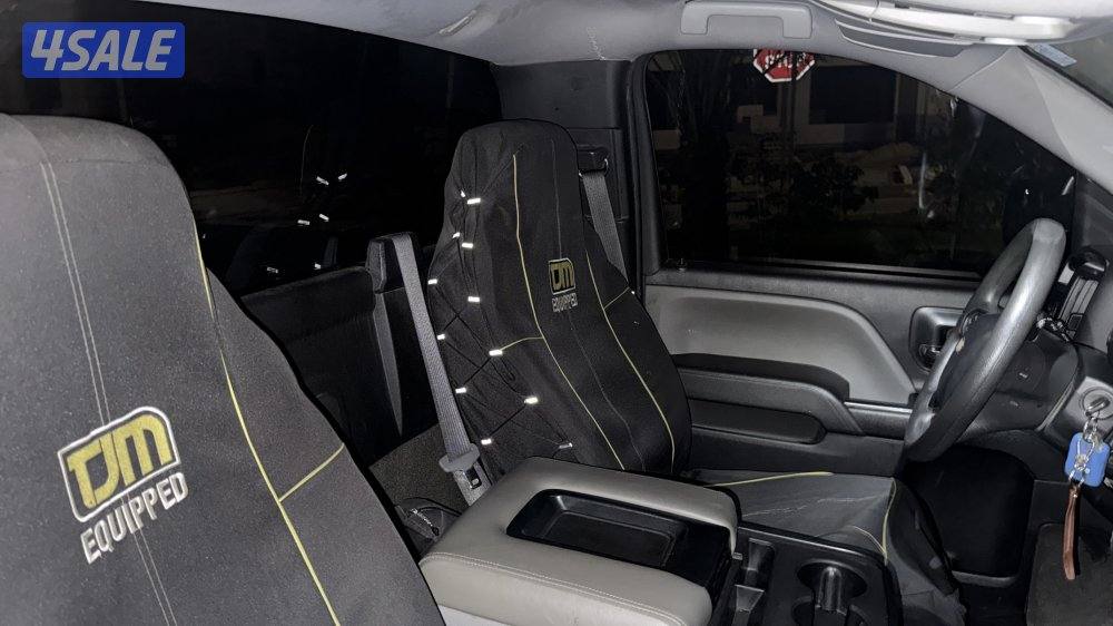 للبيع سلفرادو 2018 شرط الفحص …..7