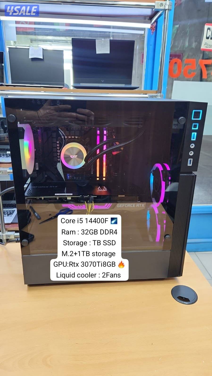 للبيع كمبيوترات بي سي جمينق بأرخص الاسعار اتصل ولاتتردد2