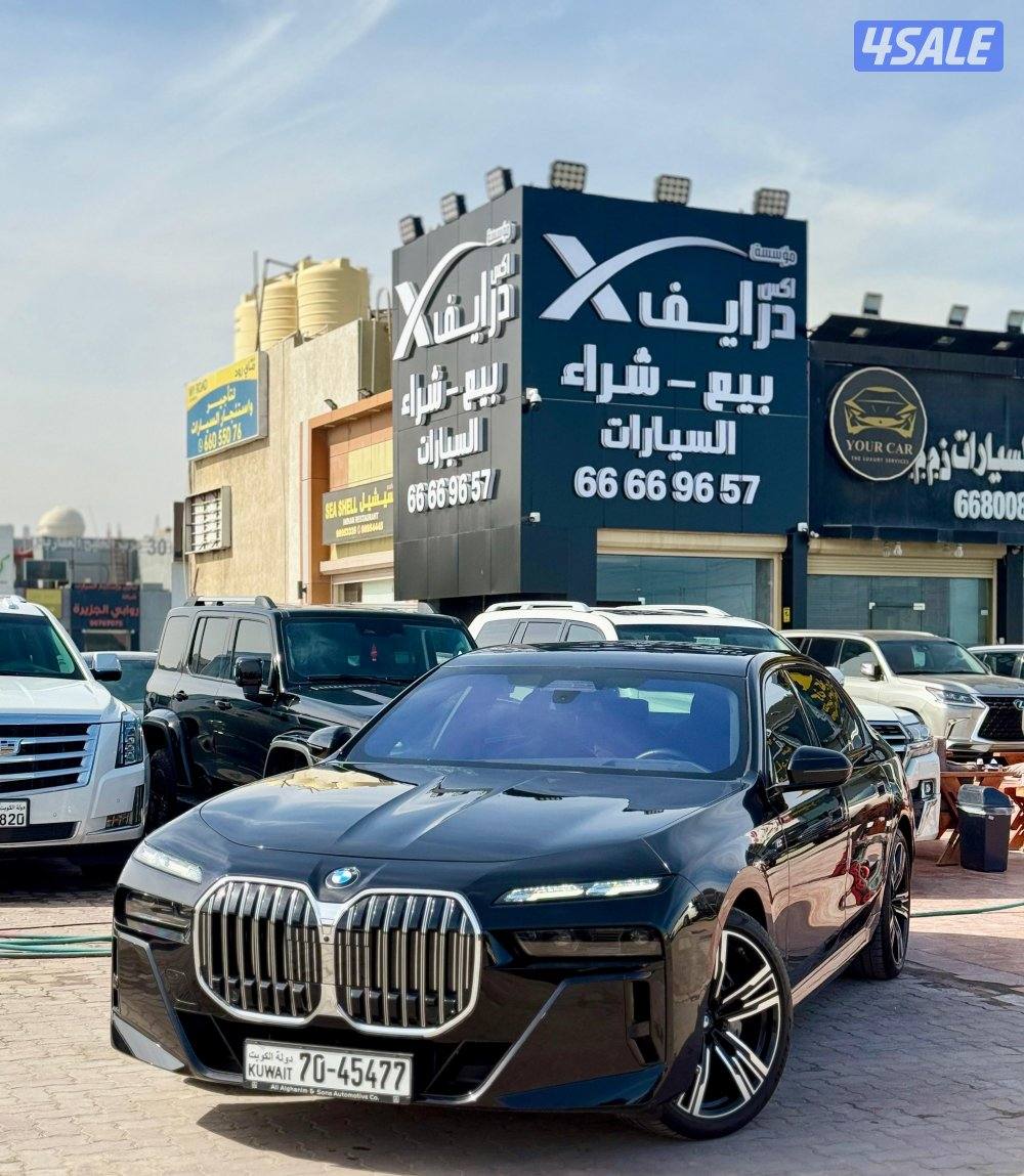 بي ام 740 الغانم عداد 37 الف شرط الفحص0