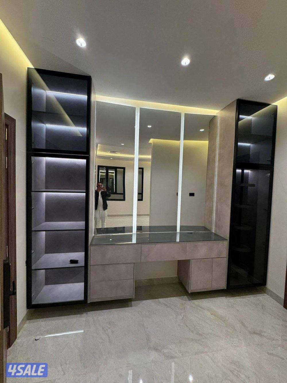 ديكورات خشب نجار شامل أبواب كبتات طوليت خلفية تلفزيون📺 بديل خشب شابرد0