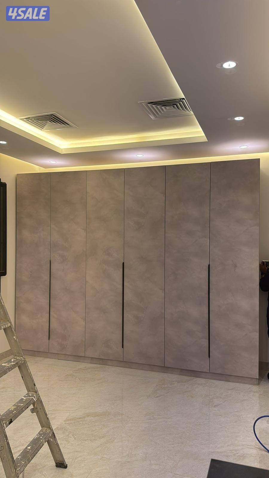 ديكورات خشب نجار شامل أبواب كبتات طوليت خلفية تلفزيون📺 بديل خشب شابرد2