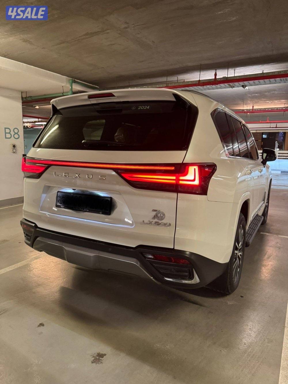 جيب لكزس LX600 موديل 2024 وارد الساير ماشي 50 الف شرط الفحص6