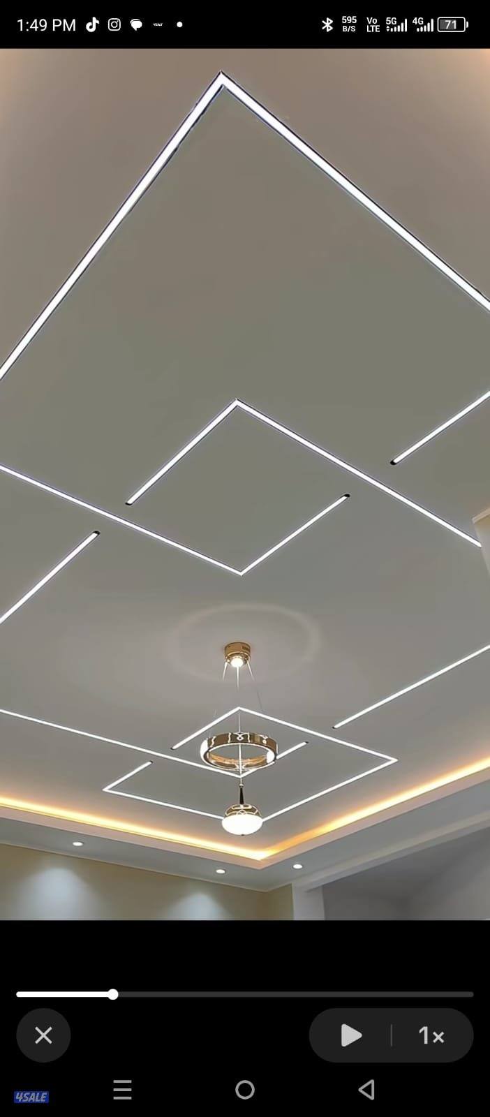 معلم ديكور جبس جبسم بورد باكستاني8