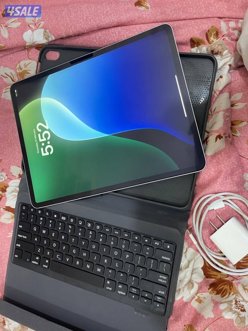 ايباد ابل برو 12.9 انش 1000 قيقا بطارية 98 خط شريحة نظيف حيل2