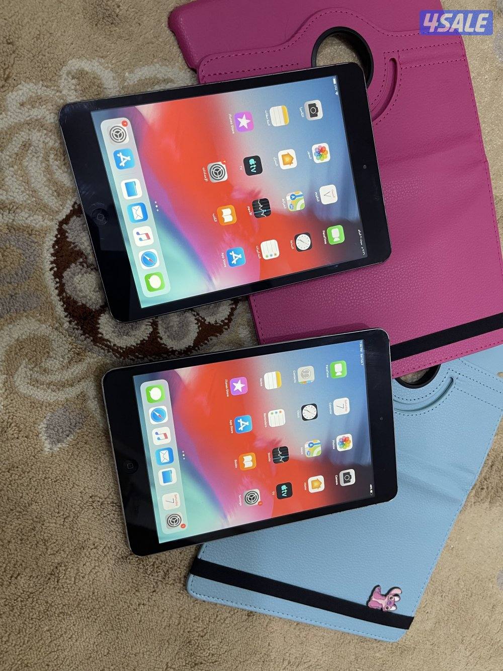 ايبادين ابل ميني 2 نظاف وشغالين تمام 16 قيقا و64 قيقا مع كفرات2