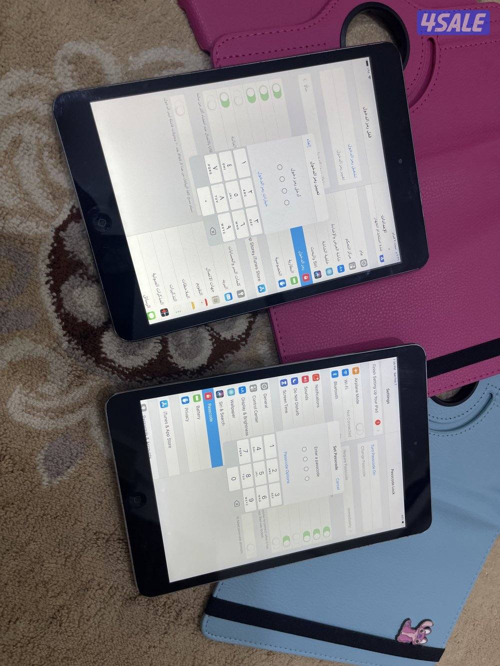 ايبادين ابل ميني 2 نظاف وشغالين تمام 16 قيقا و64 قيقا مع كفرات4