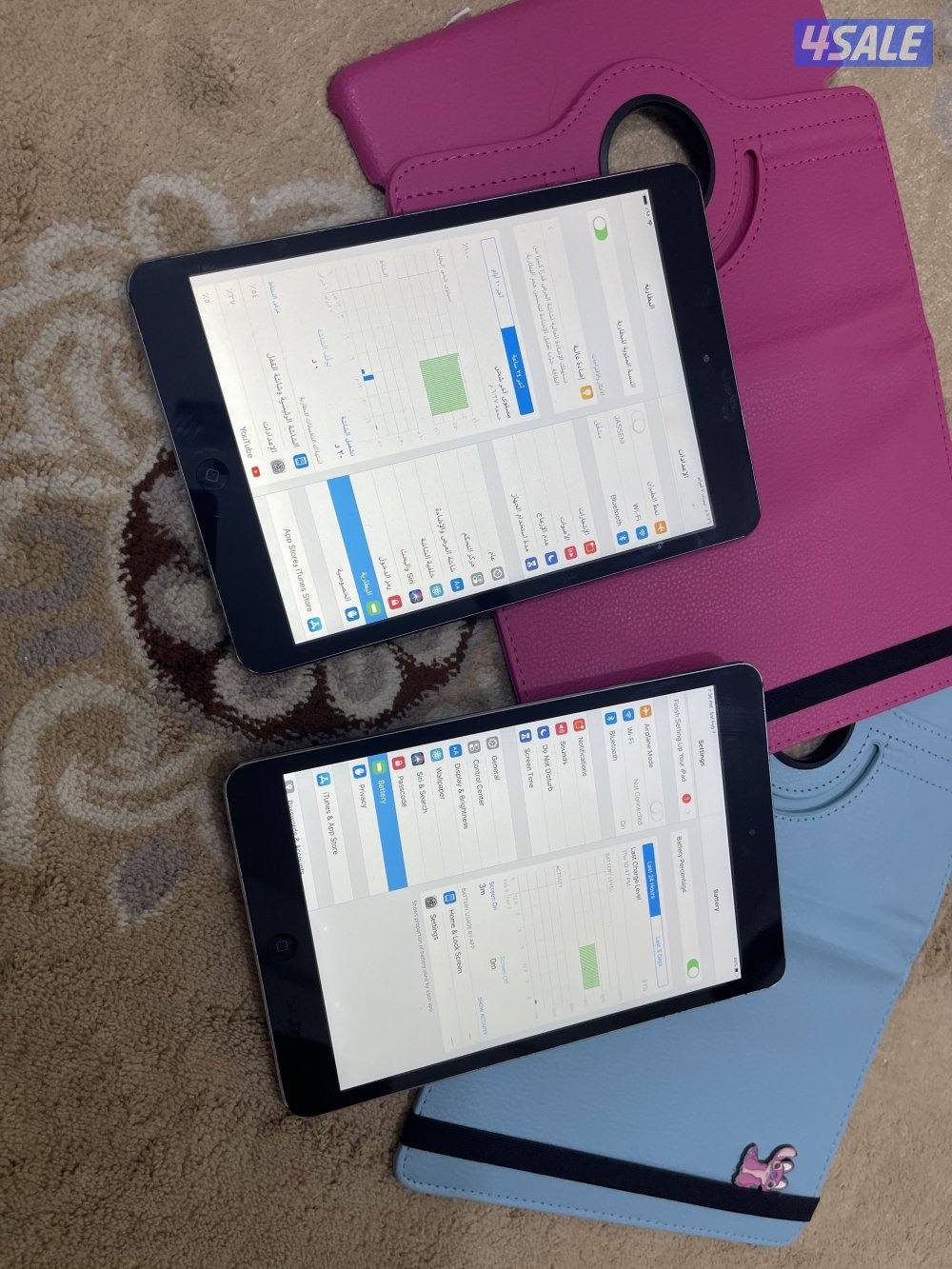 ايبادين ابل ميني 2 نظاف وشغالين تمام 16 قيقا و64 قيقا مع كفرات5