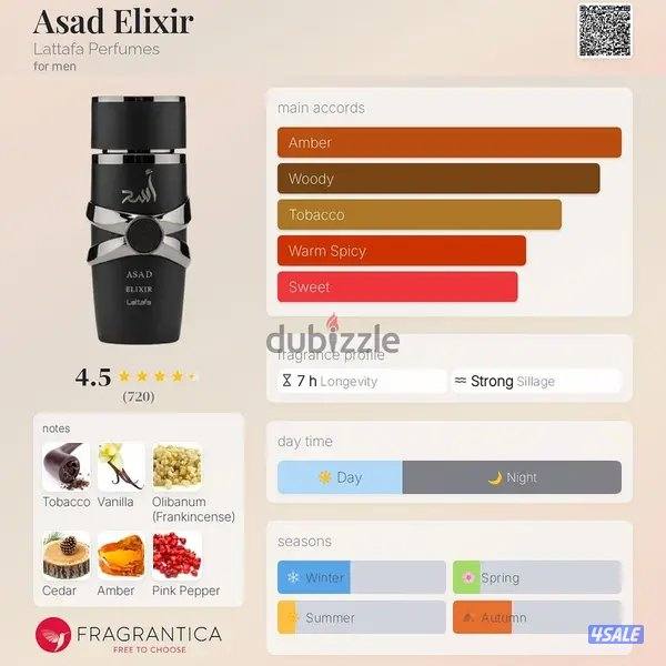 Lattafa Asad Elixir New Latest perfume fragrance (SELL or TRADE)3