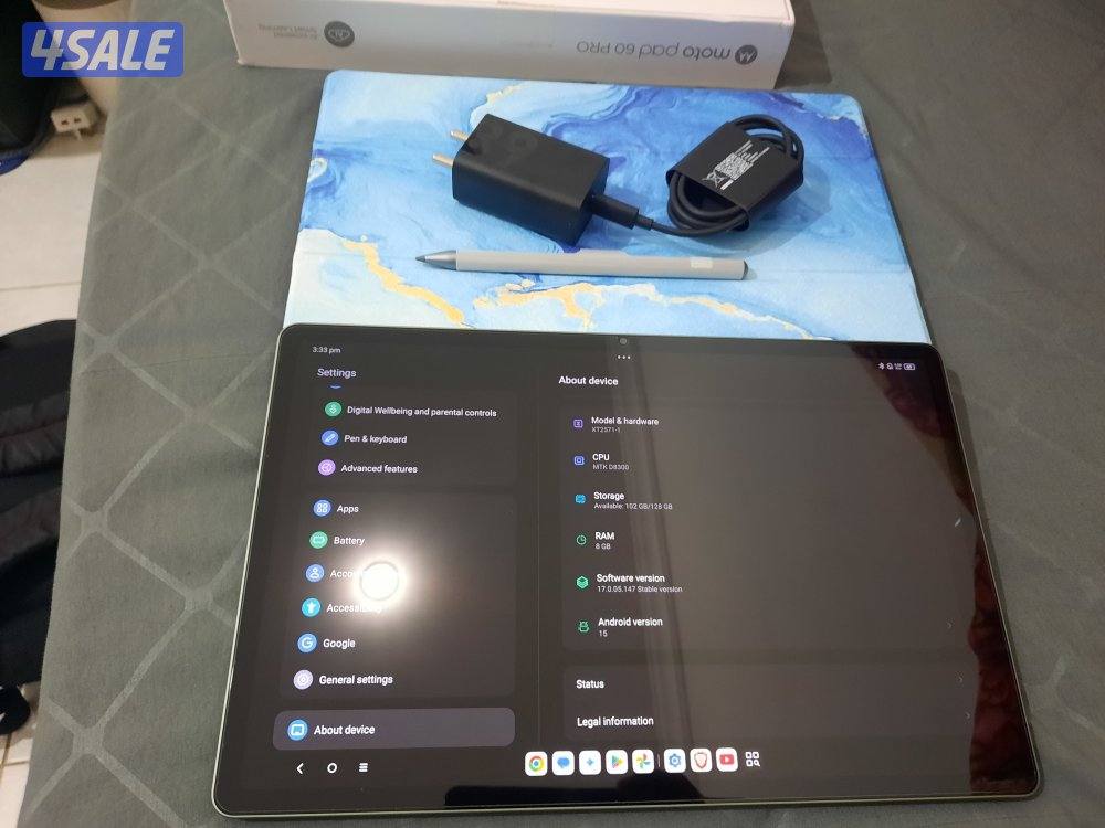 Moto pad 60 pro 12.7"4