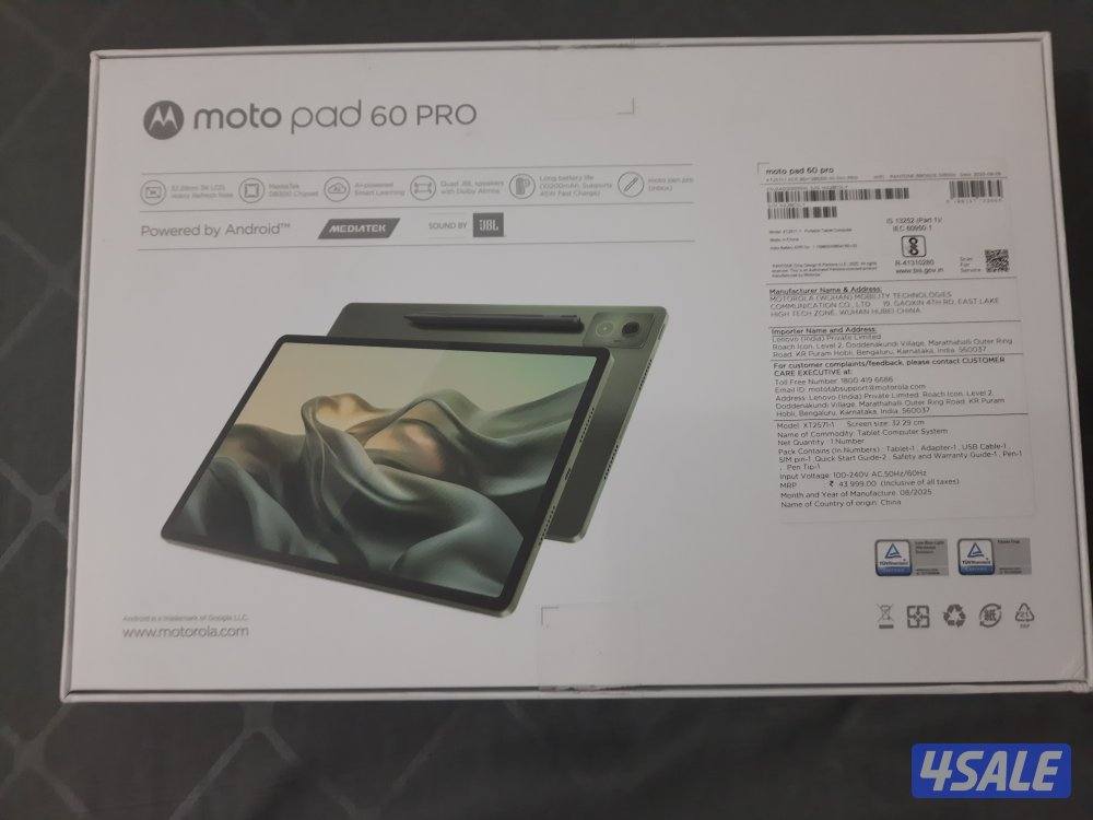 Moto pad 60 pro 12.7"6