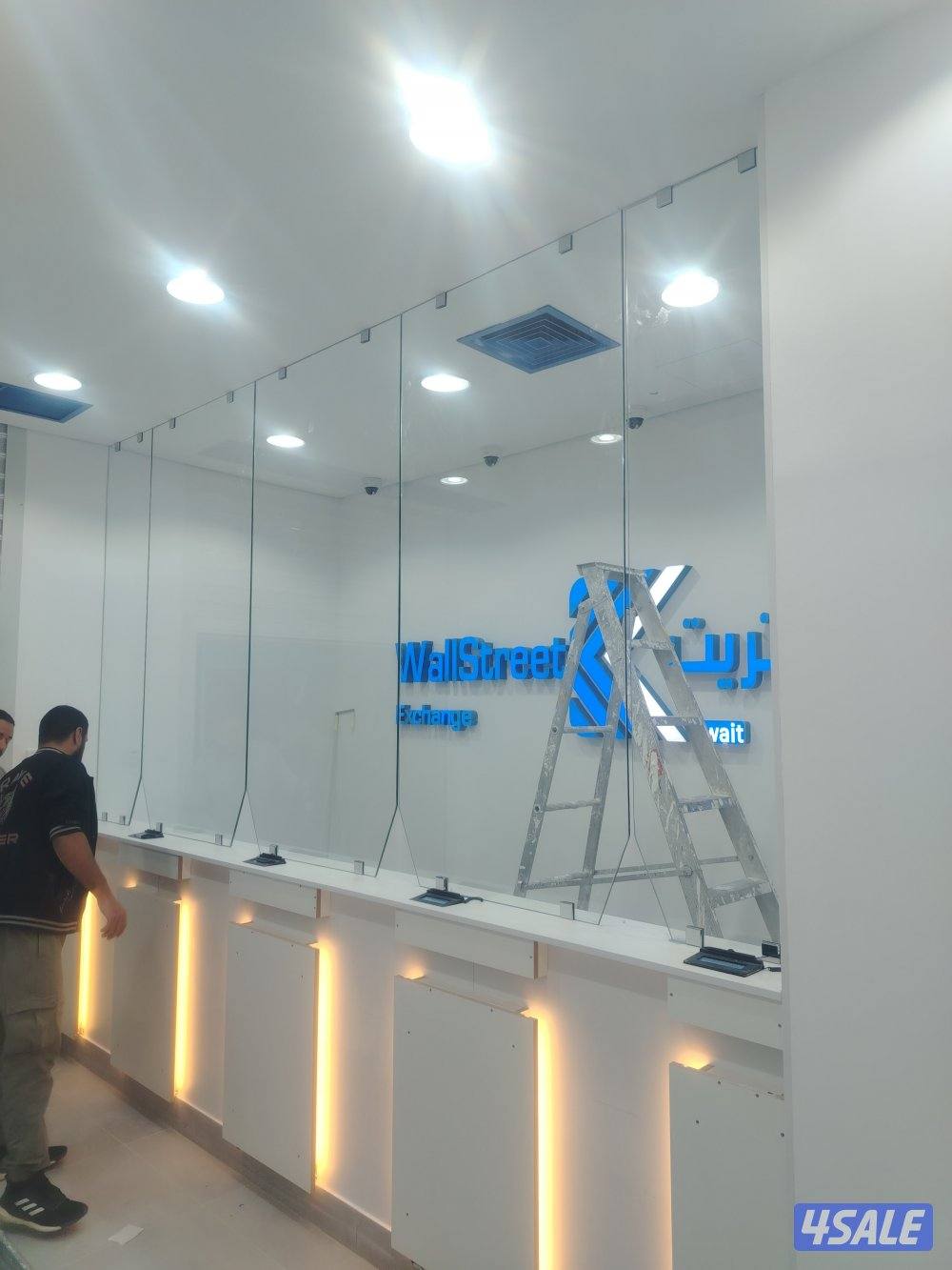 زجاج ستال ستيل ٣٠٤و٣١٦. شاور بكس زجاج عشر ملي سكريت سعودي1