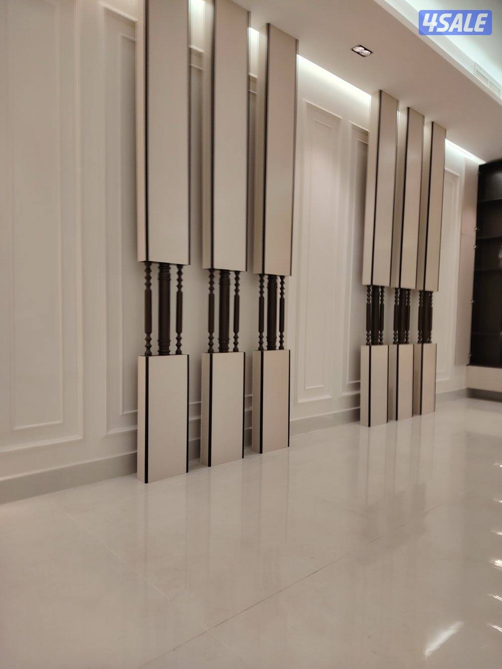 ديكورات داخليه خشب طولت بديل خشب رخام شيابرد جام _وجار خلفيه تلفزيون13