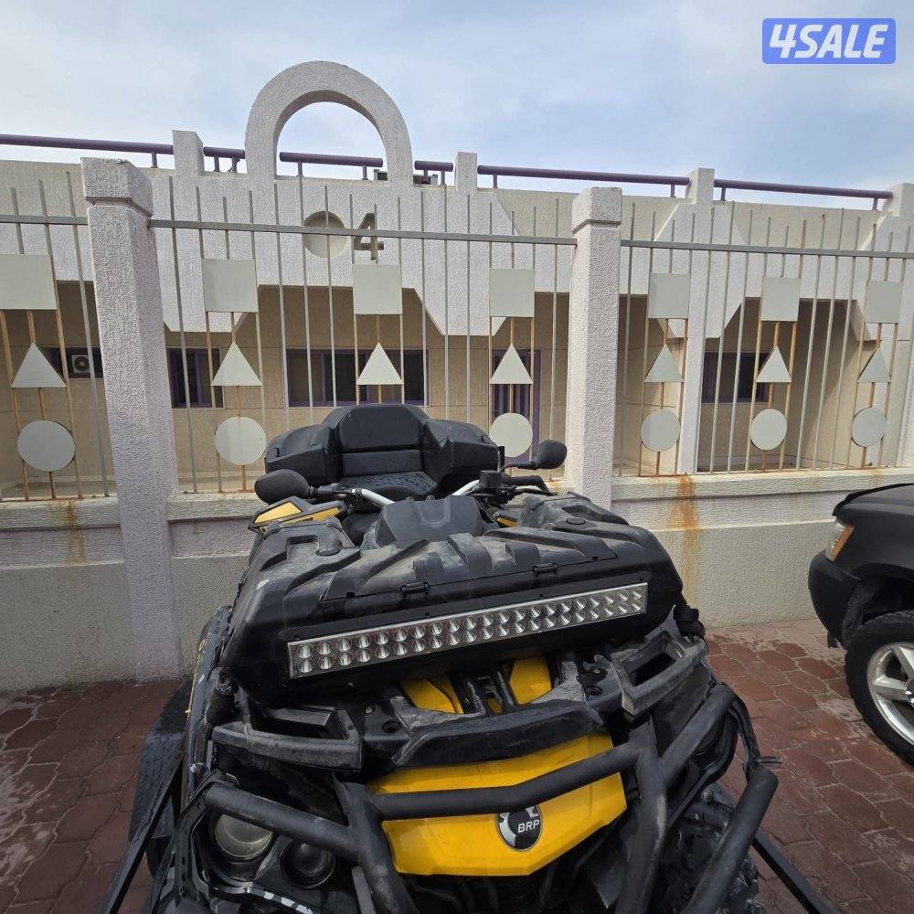 Can-am 2014 outlander 800 black&yellow5