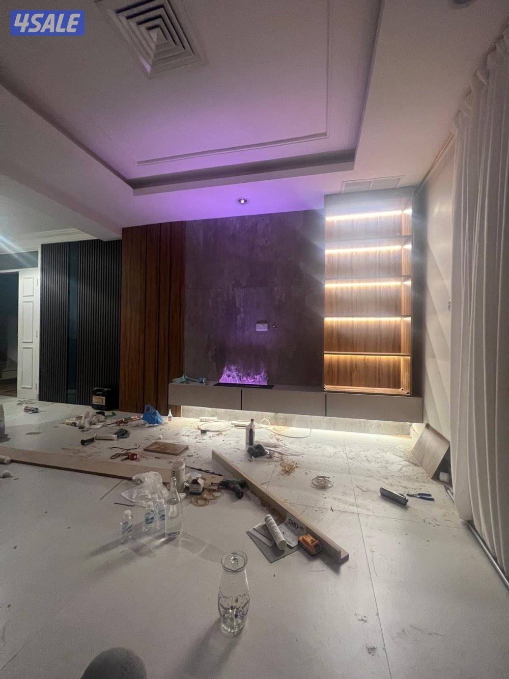 صباغ خشب ونجار صبغ باب كبتات وغرفة النوم7