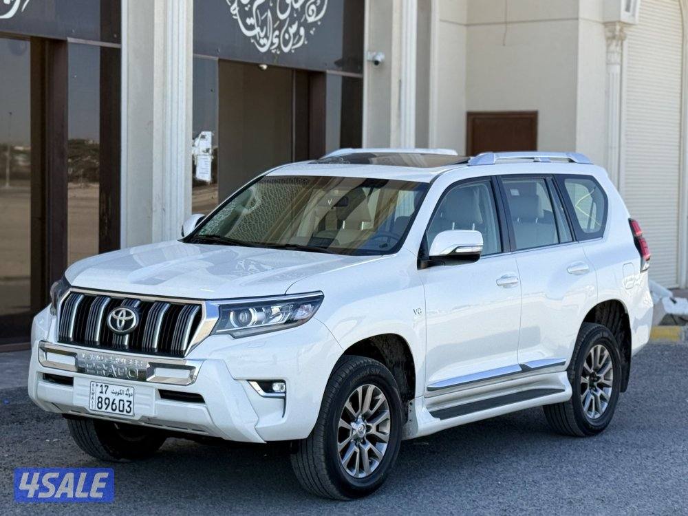 برادو VX - موديل 2020 - عداد 75 - صبغ الوكاله -  وارد الساير0