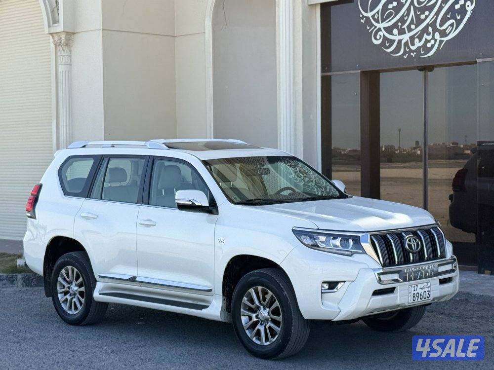 برادو VX - موديل 2020 - عداد 75 - صبغ الوكاله -  وارد الساير1