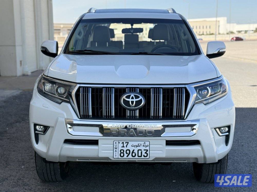 برادو VX - موديل 2020 - عداد 75 - صبغ الوكاله -  وارد الساير4