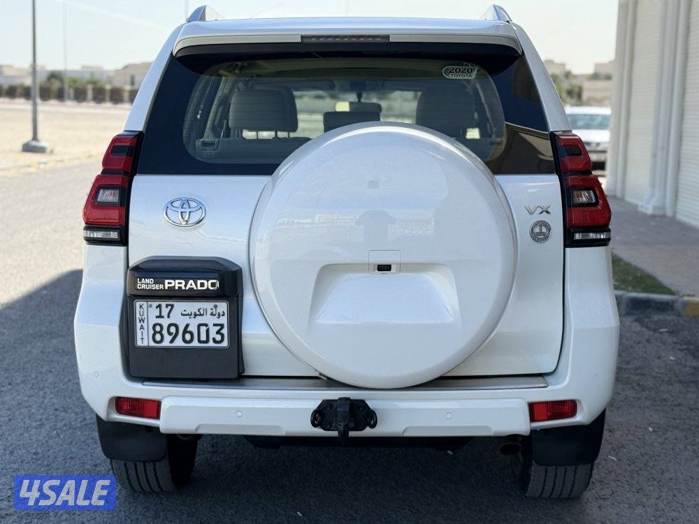 برادو VX - موديل 2020 - عداد 75 - صبغ الوكاله -  وارد الساير5