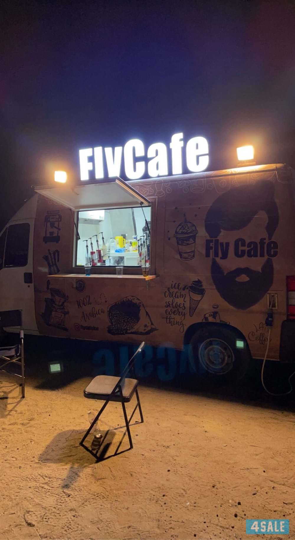 للبيع فود ترك مجهز بالكامل1