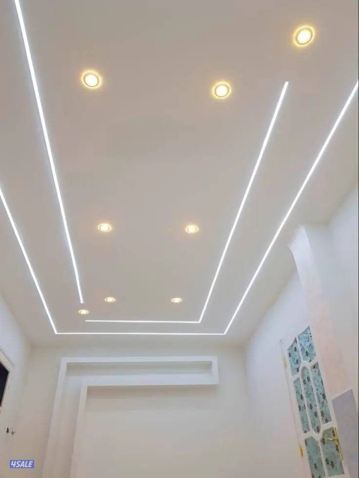 تركيب ديكور جبس بورد بديل خشب وبراخص الاسعار0