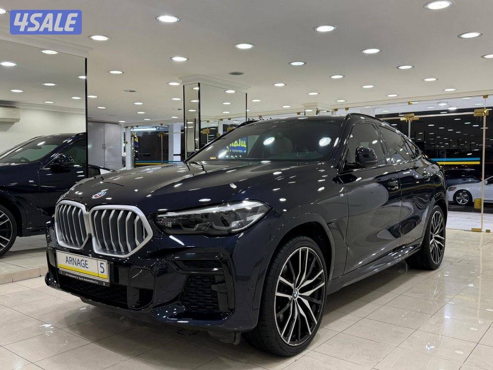بي ام دبليو X6 وكالة تحت الكفالة موديل ٢٠٢٣ عداد ٦٤ الف كيلو1