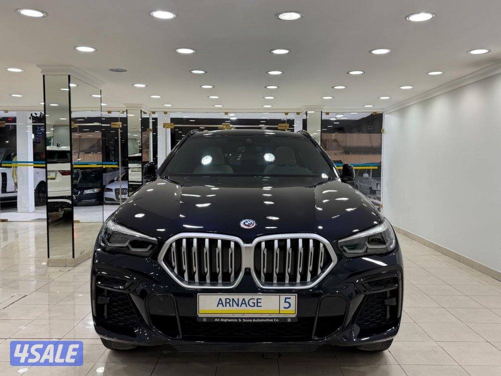 بي ام دبليو X6 وكالة تحت الكفالة موديل ٢٠٢٣ عداد ٦٤ الف كيلو2